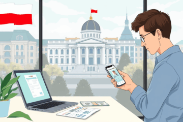 Osoba składająca wniosek o kredyt w Banku Pekao SA online.