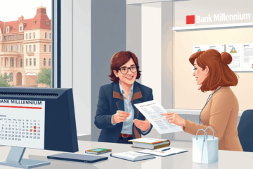 Grafika przedstawiająca warunki kredytowe w Millennium Bank.